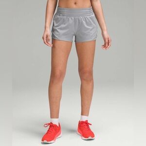Lululemon Hotty Hot HR Short 2.5" Rhino Gray Size 2